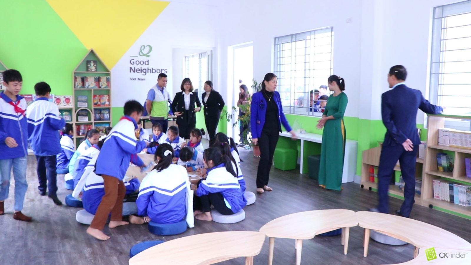 Korean ngo builds new dormitory and library for vietnam's rural boarding school